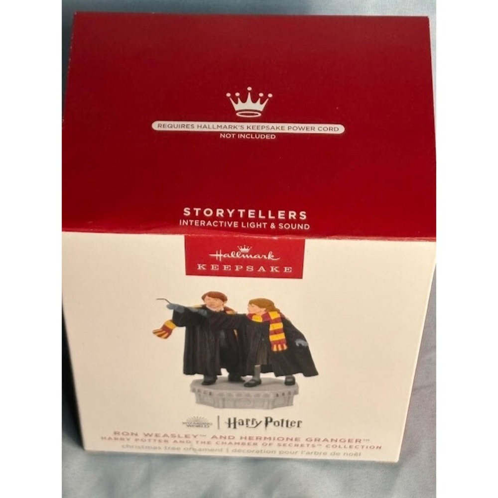 Hallmark Harry Potter Ornament OS Multicolor Ron Weasley Hermione Granger 2024 - Picture 5 of 6
